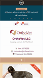 Mobile Screenshot of orthovet.com